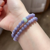 Natural Stone Double Stacked Bracelet