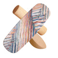UCHAIUP Balance Board 80x30cm | Cork Roller & Half Dome | Anti-Slip | Double-Sided | Core & Balance Trainer